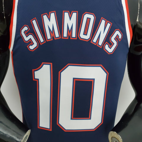 Brooklyn Nets Simmons #10 NBA Jersey City Edition 2022