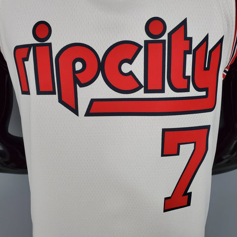 Maglia Portland ROY#7 Beige  NBA Jersey Portland Trail Blazers