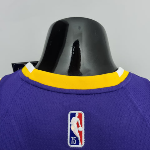 Los Angeles Lakers Anthony #7 Jordan Purple NBA Jersey Jordan Purple