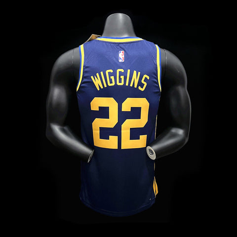 Golden State Warriors Wiggins #22 NBA Jersey 2022-23