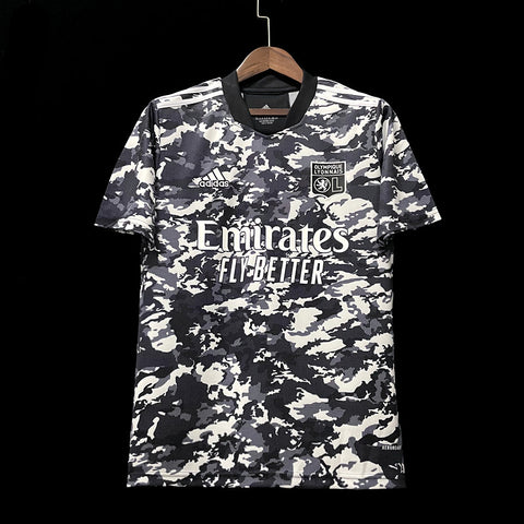 Lyon Away Soccer Football Jersey 2023-24