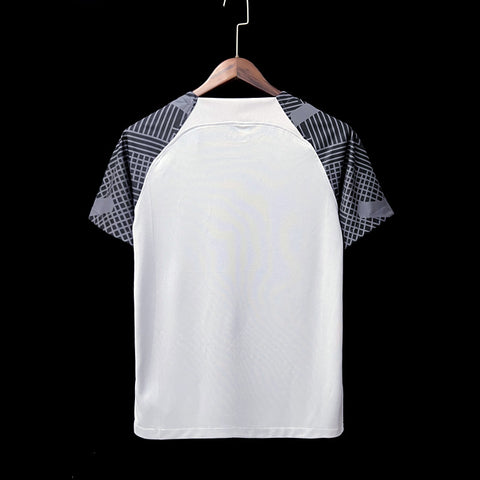 Chelsea White Grey Training Soccer Football Training Kit 2023-24