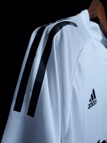 Leeds United Pre-match Training White Soccer Football Training Kit 2023-24