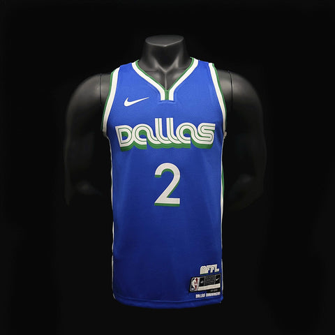 Dallas Mavericks Irving #2 Royal NBA Jersey