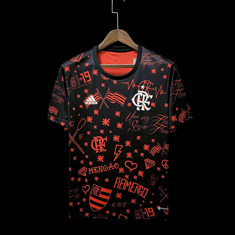 Flamengo Pre-Match Training Soccer Football Jersey 2022