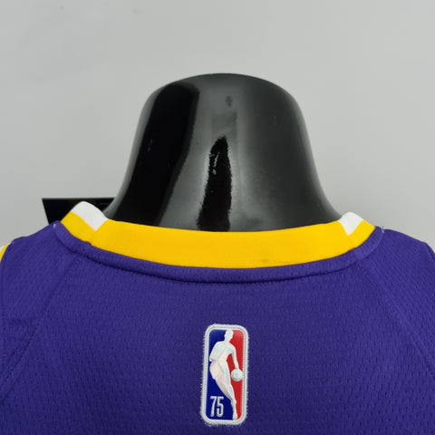 Los Angeles Lakers BRYANT#8 Jordan Purple NBA Jersey 75th Anniversary
