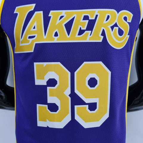 Los Angeles Lakers Howard #39 Jordan Purple NBA Jersey 75th Anniversary