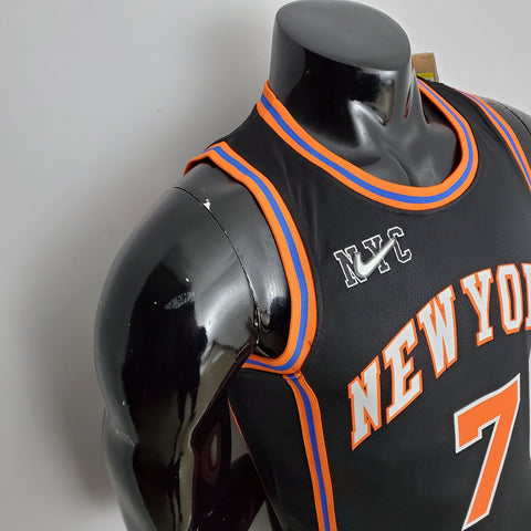 New York Knicks Anthony#7 Black  NBA Jersey Urban Edition 2022