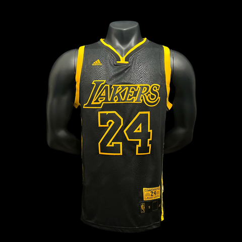 Los Angeles Lakers Kobe Bryant #24 Retirement Memorial NBA Jersey
