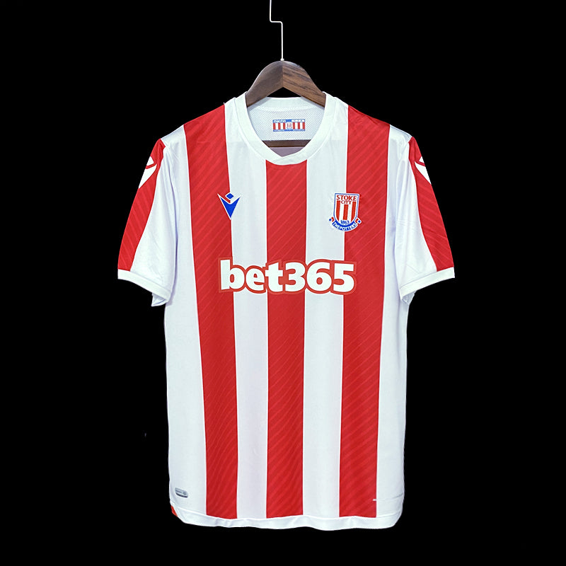 Stoke City F.C. Home Soccer Football Jersey 2023-24