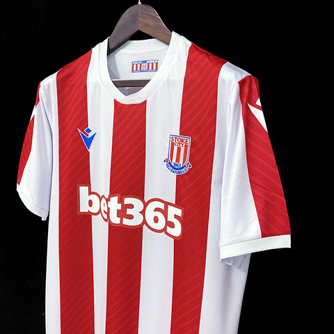 Stoke City F.C. Home Soccer Football Jersey 2023-24