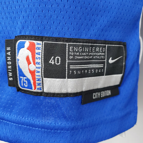 Washington Wizards Kuzma #33 Blue Red NBA Jersey Talent City Edition