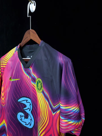 Chelsea Pre-Match Training Suit Soccer Football Jersey 2023-24