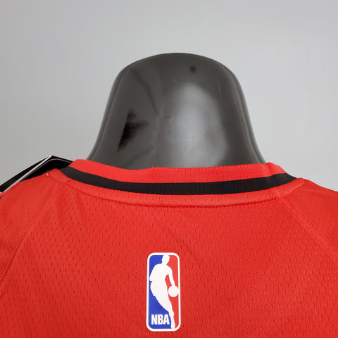 Maglia Portland McCollum #3 Red NBA Jersey Trail Blazers