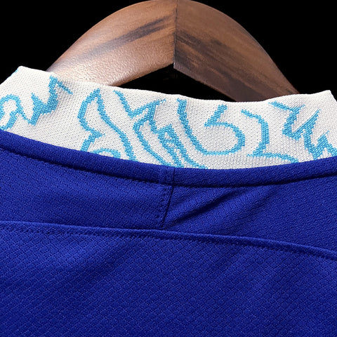 Chelsea Home + Arm Sponsor Soccer Football Jersey 2023-24