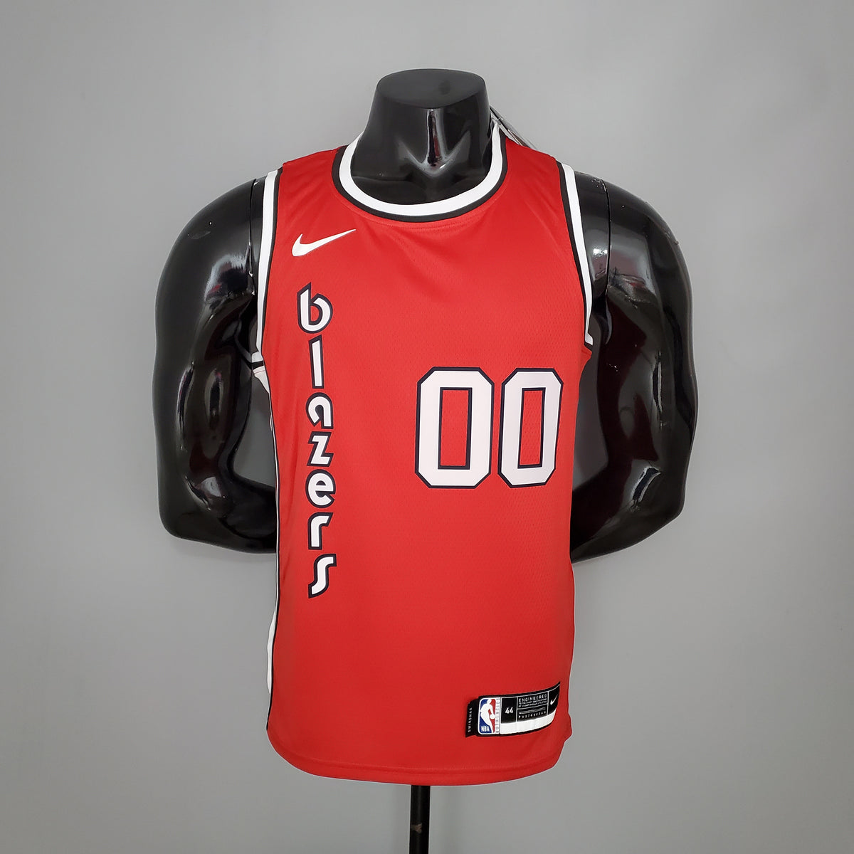 Maglia Portland ANTHONY#00 Trail Blazers Retro Red NBA Jersey