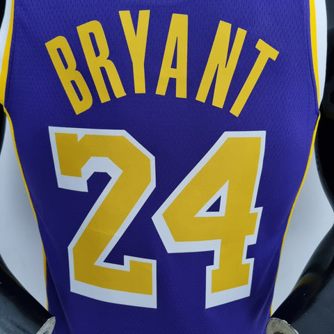 Los Angeles Lakers BRYANT#24 Jordan Purple NBA Jersey 75th Anniversary