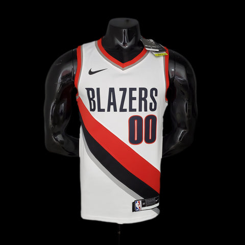 Portland Trail Blazers Anthony #00 White NBA Jersey 2021