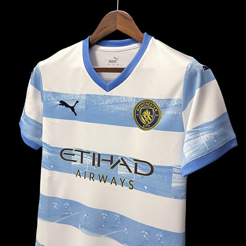 Manchester City Commemorative Edition Soccer Football Jersey 2023-24
