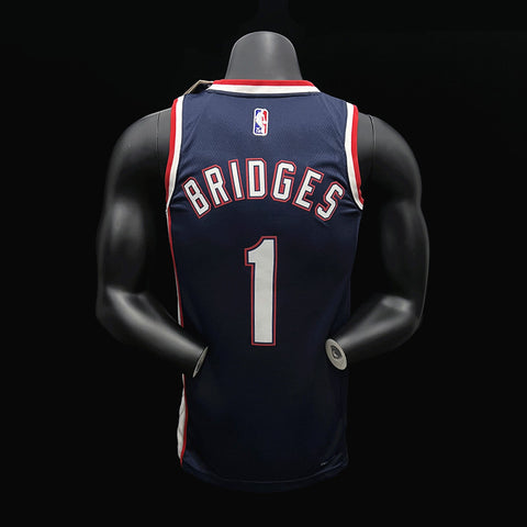 Brooklyn Nets Bridges #1 NBA Jersey City Edition