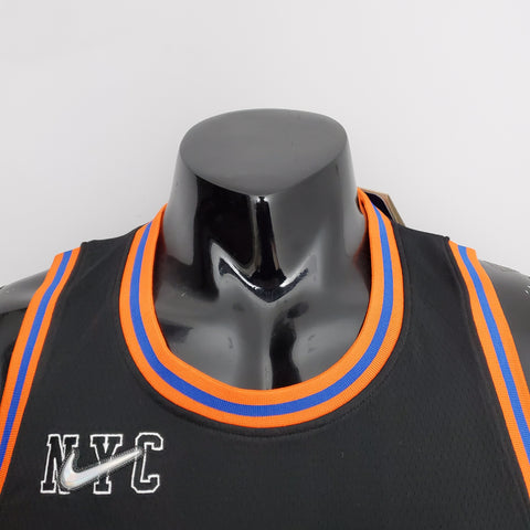 New York Knicks Barrett #9 Black NBA Jersey Urban Edition