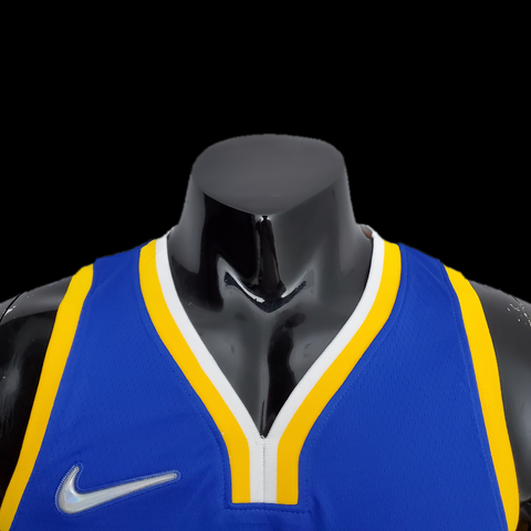 75th Anniversary Thompson #11 Blue NBA Jersey Mexico Edition