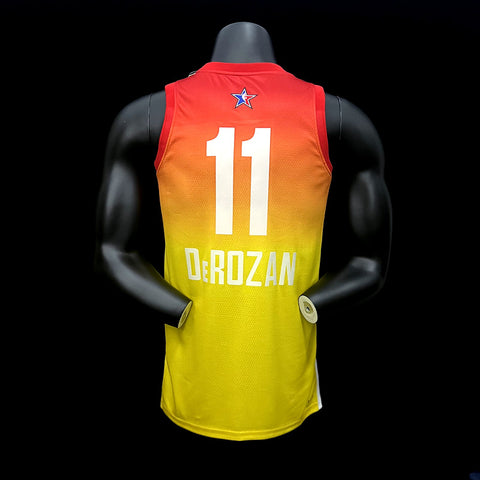 All-Star West Derozan #11 NBA Jersey 2022