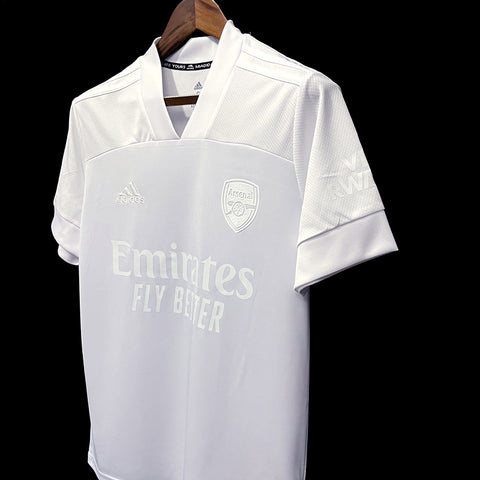 Arsenal All White Edition Soccer Football Jersey 2023-24