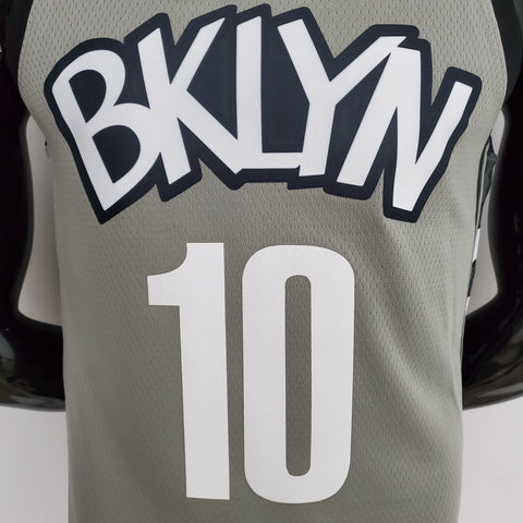 Brooklyn Nets Simmons #10 Flyer Grey NBA Jersey