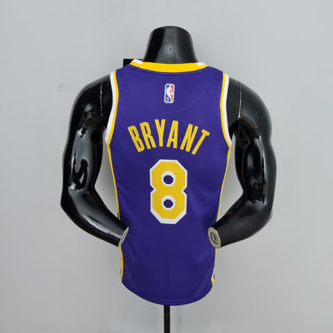 Los Angeles Lakers BRYANT#8 Jordan Purple NBA Jersey 75th Anniversary