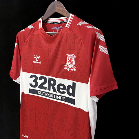 Middlesbrough F.C Home Soccer Football Jersey 2023-24