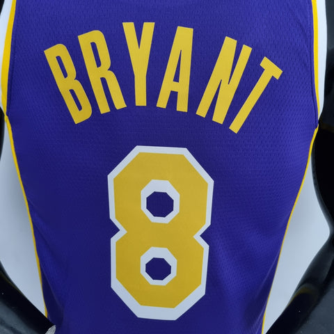 Los Angeles Lakers BRYANT#8 Jordan Purple NBA Jersey 75th Anniversary