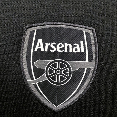 Arsenal Pre-Match Training Black Soccer Football Training Kit 2023-24