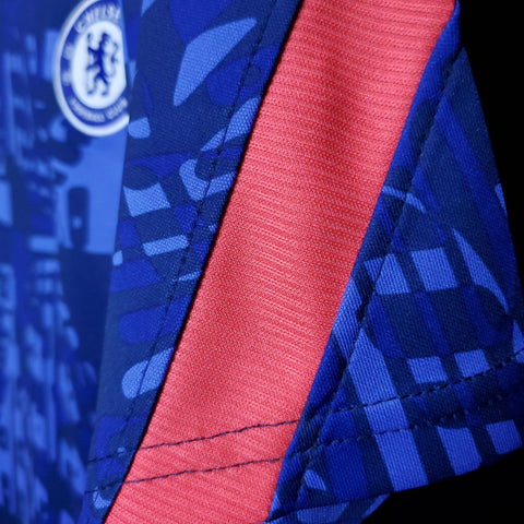 Chelsea Soccer Football Jersey Pre-Match Training Blue 2023-24