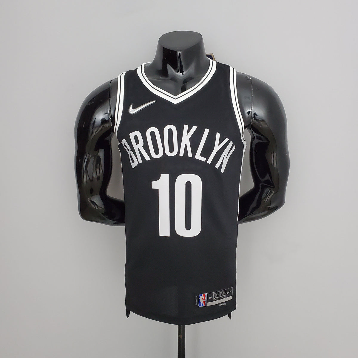 Brooklyn Nets Simmons #10 Black  NBA Jersey 75th Anniversary