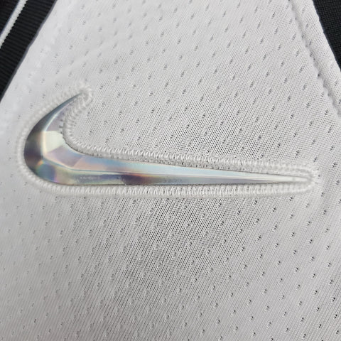 Brooklyn Nets Curry #30 White NBA Jersey 75th Anniversary