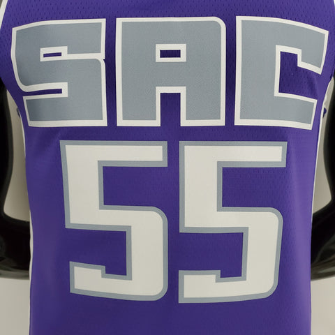 75th Anniversary Kings Williams#55 Black Purple NBA Jersey
