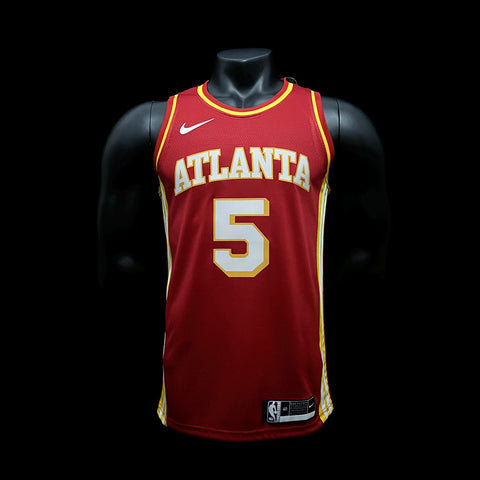 Atlanta Hawks Murray #5 Red NBA Jersey 2022-23