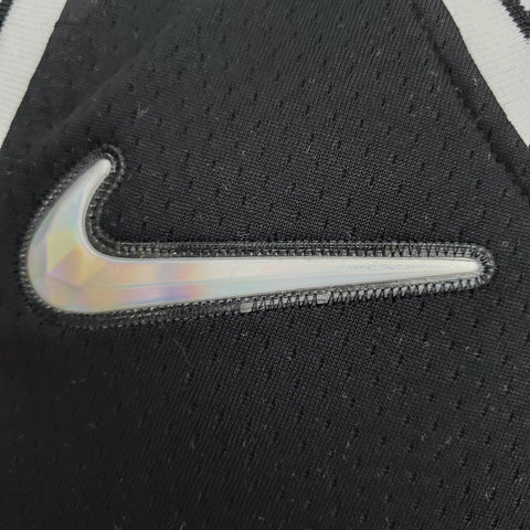 Brooklyn Nets Curry #30 Black  NBA Jersey 75th Anniversary