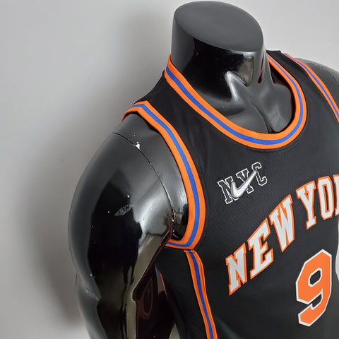 New York Knicks Barrett #9 Black NBA Jersey Urban Edition