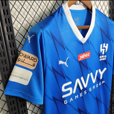 Al Hilal Home #10 Neymar Jr Soccer Football Jersey 2023-24