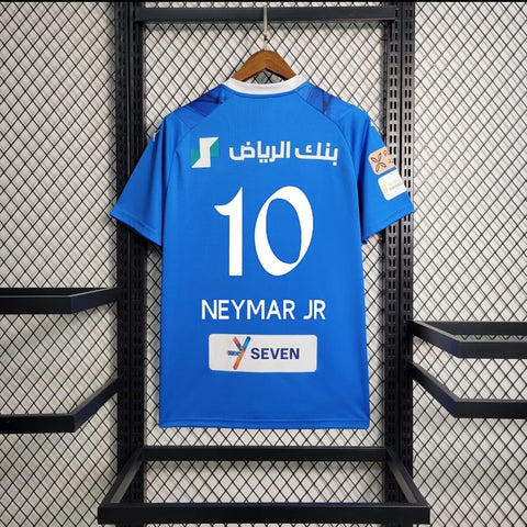 Al Hilal Home #10 Neymar Jr Soccer Football Jersey 2023-24