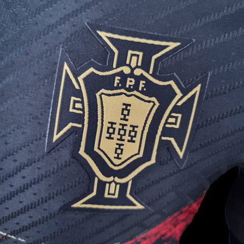 Portugal Black Training Suit Edition Soccer Football Jersey 2022