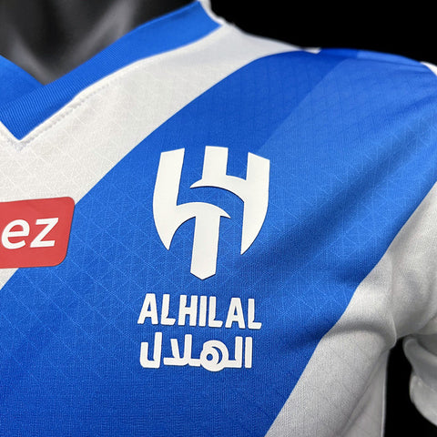 Al Hilal Away Soccer Football Jersey 2023-24 [Player Version]