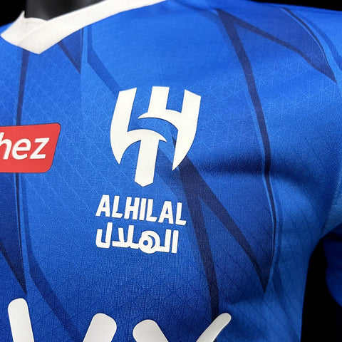 Al Hilal Home Soccer Football Jersey 2023-24 [Player Version]