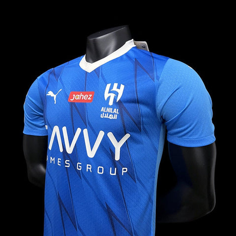 Al Hilal Home Soccer Football Jersey 2023-24 [Player Version]