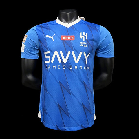 Al Hilal Home Soccer Football Jersey 2023-24 [Player Version]