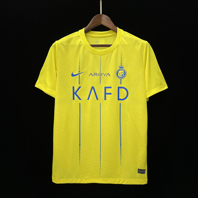 Al Nassr Home Soccer Football Jersey 2023-24