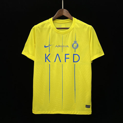 Al Nassr Home Soccer Football Jersey 2023-24