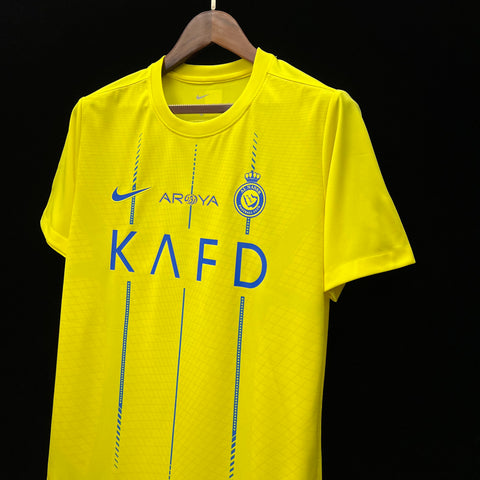 Al Nassr Home Soccer Football Jersey 2023-24